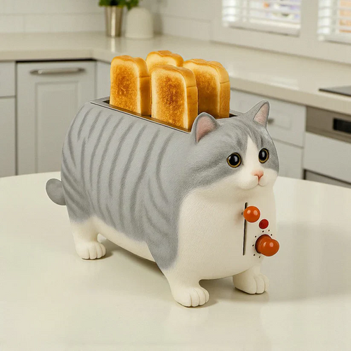 MiawToast Toaster: Din nye meow-giske morgenven!